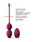 Preview: Dorcel Love Balls - Vibrating Kegel Balls with Remote Control, plum